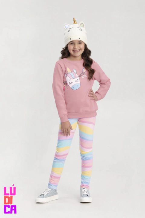 Conjunto Meninas Infantil Unicórnio - Alakazoo - comprar online