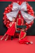 Vestido Vermelho Infantil com Flor Lateral - loja online