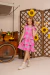 Vestido Xadrez Infantil Rosa Festa Junina na internet