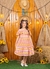 Vestido Infantil Festa Junina Xadrez Manga Ciganinha na internet