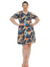 Vestido Ciganinha Plus Size Em Malha De Alça Larga na internet