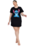 VESTIDO CAMISETÃO PLUS SIZE EM MALHA STITCH na internet
