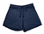 Short Plus Size Feminino Até o 60 de Malha Canelada Liso Zero Transparência