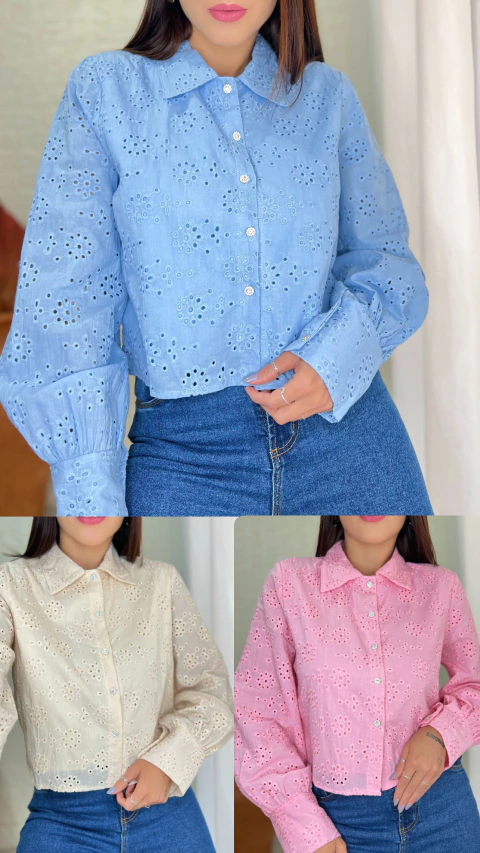 Camisa /cropped anastacia