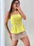 Blusa Manuela peplum na internet