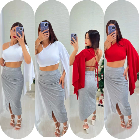 cropped fenda nula manga