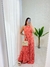 vestido florzinhas decote v - comprar online