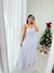 Imagem do vestido longo com lastex cintura
