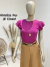 Blusa babados canelada - comprar online