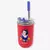 Copo Neo 300ml com canudo Zonacriativa - Mirelices Acessórios