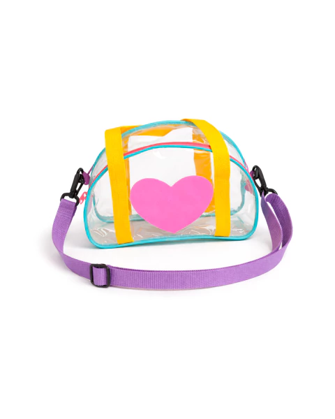 Bolsa Mirelices Passeio Cristal Transparente para Praia ou Natação