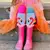 Meias 3/4 Flamingo Rosa Cantarola - loja online