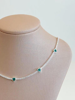 Colar Riviera Coração