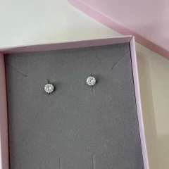 Brinco Redondo em Ródio