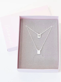 Escapulário Anjo/Cruz