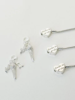 Berloque Microfone/Nota Musical