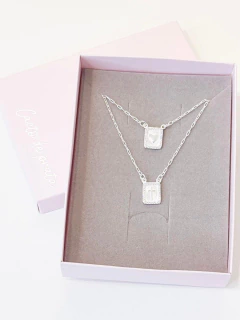 Escapulário Coração/Cruz