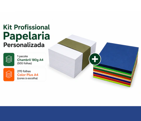Kit Profissional Papelaria Personalizada
