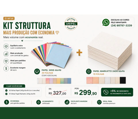 Kit Struttura — Mais produção com economia