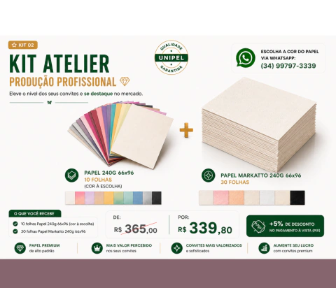Kit Atelier — Produção Profissional