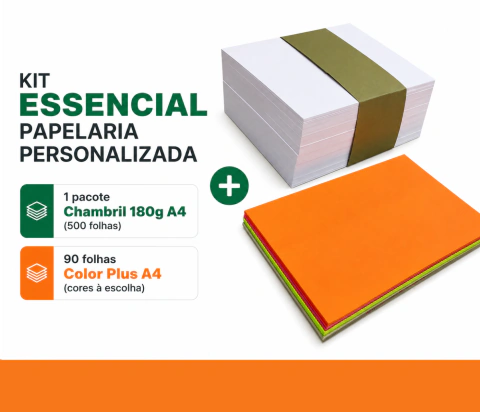Kit Essencial Papelaria Personalizada