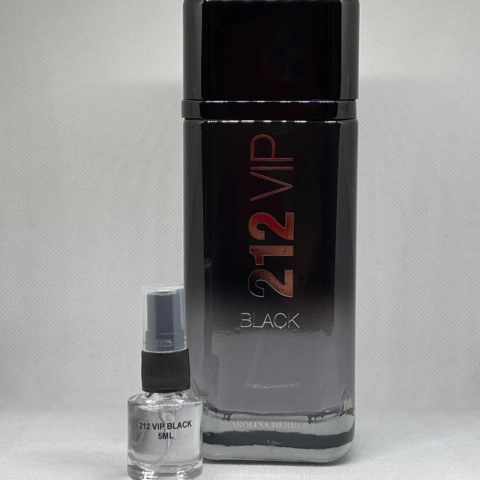 Decant 5 ml - 212 Vip Black - Carolina Herrera