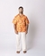 Camisa Over Tropical Laranja - comprar online