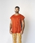 Regata Oversized Textura Terracota - comprar online