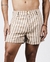 Short Linho Listras Bege - comprar online