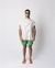 Short Linho Pregas Verde - loja online