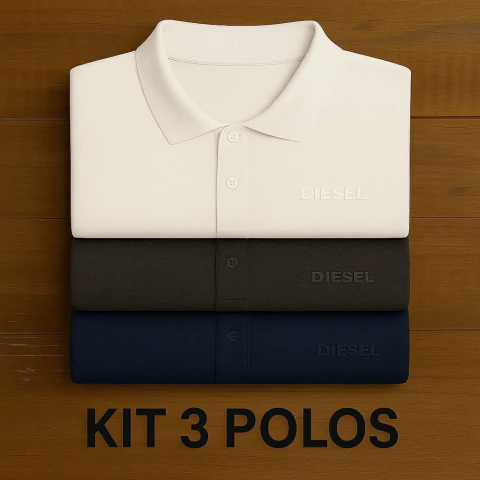 KIT 3 POLOS DZ - comprar online