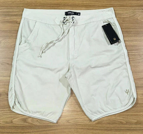 BERMUDA SARJA OSK.LEN - OFFWHITE - comprar online