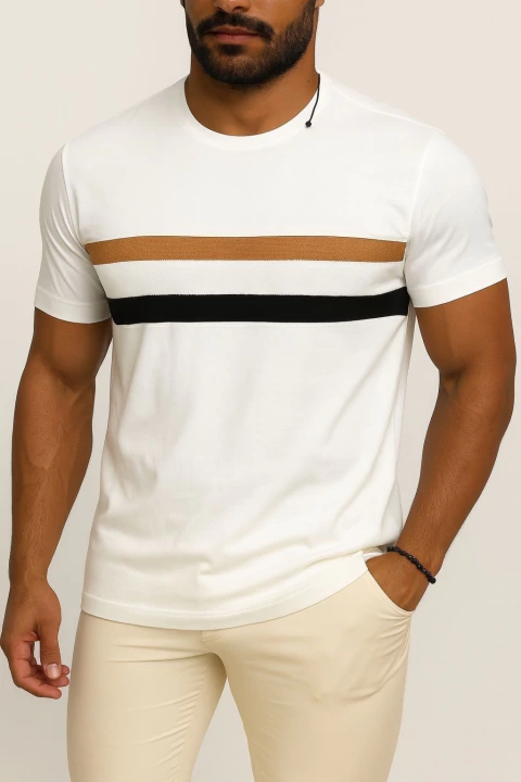 CAMISA EGÍPCIA HB USA WHITE - comprar online