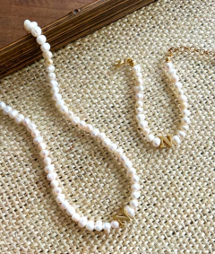 Colar Pérola Água Doce Personalizado - comprar online