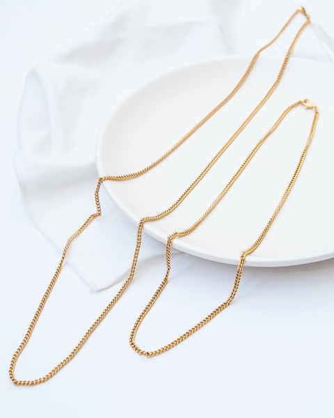 Colar Mini Corrente 60cm