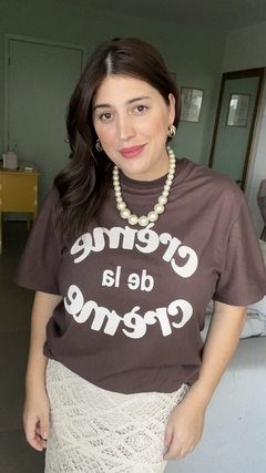 T-Shirt Creme De La Creme - FRICOTE ACESSÓRIOS