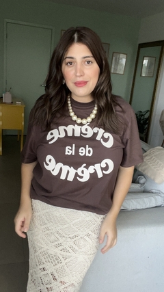 T-Shirt Creme De La Creme - loja online