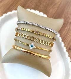 Pulseira Riviera Zircônia 3mm - comprar online