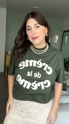 T-Shirt Creme De La Creme na internet