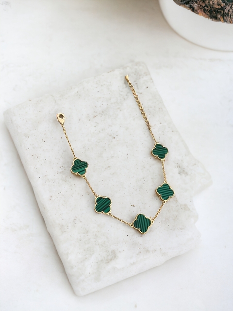 Pulseira Trevo Green