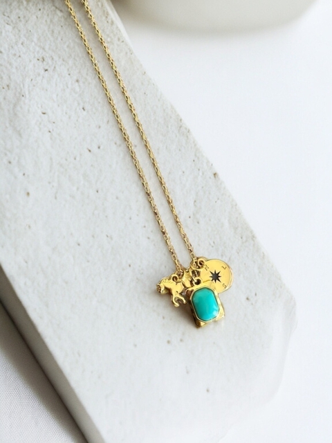 Colar Mykonos Turquesa