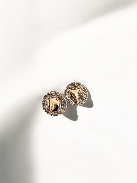 Brinco Botão Helena Duo - comprar online