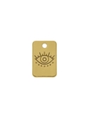 Pingente Placa Retangular Ouro - comprar online