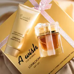KIT COFFRET A WISH EAU DE PARFUM LONKOON - Carlabaleeiro