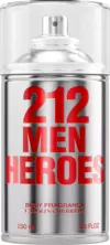 BODY SPRAY CAROLINA HERRERA 212 HEROES MASCULINO