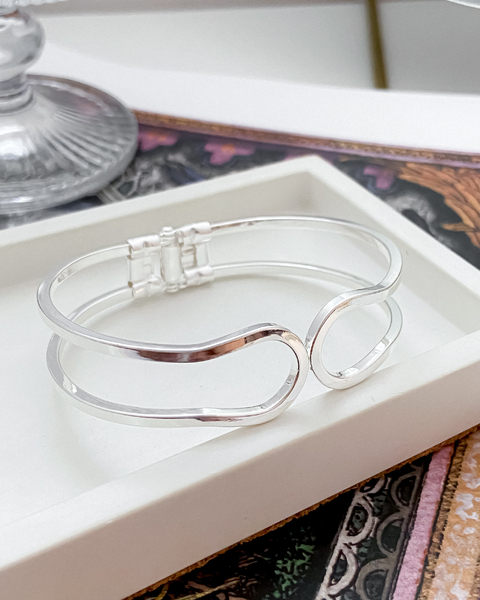 Bracelete Luiza - Prateado - comprar online