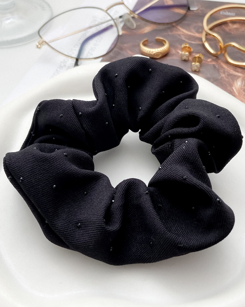 scrunchie Shine - Preto - comprar online
