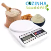Balança de Cozinha de 1g a 10 kg - Cor Branca
