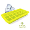 Mini Forma de Gelo Silicone 18 Cubos - Verde
