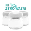 Kit 3 potes zero waste 40 ml cosméticos caseiros e multiusoo